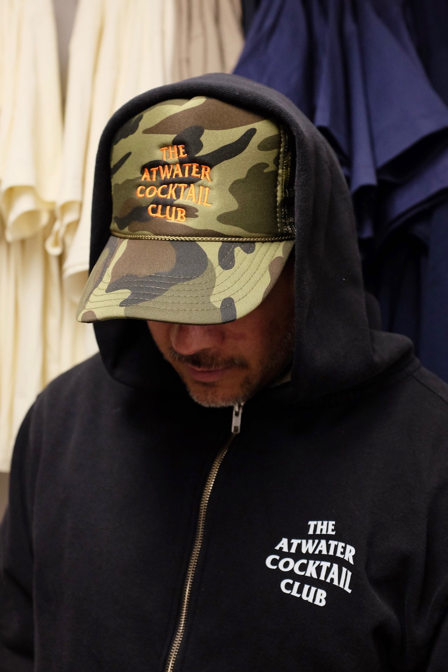 Atwater Cocktail Club Camo Hunting Cap