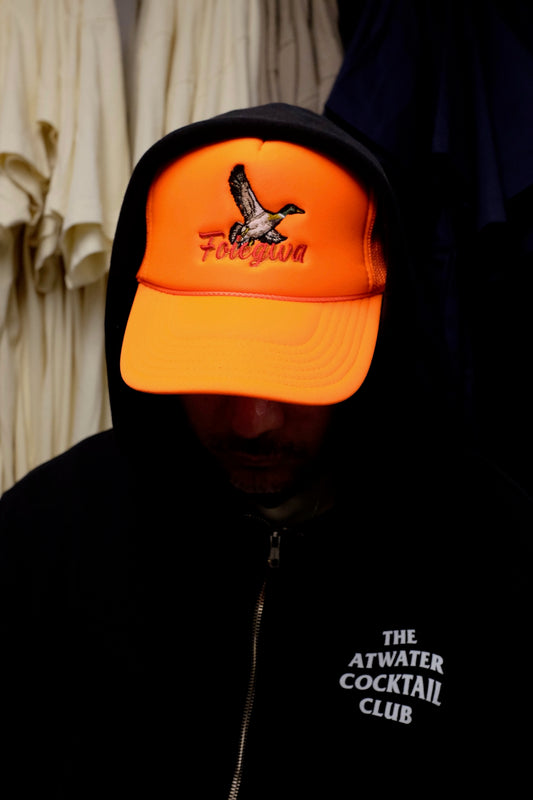 Foiegwa Orange Fluo Hunting Cap