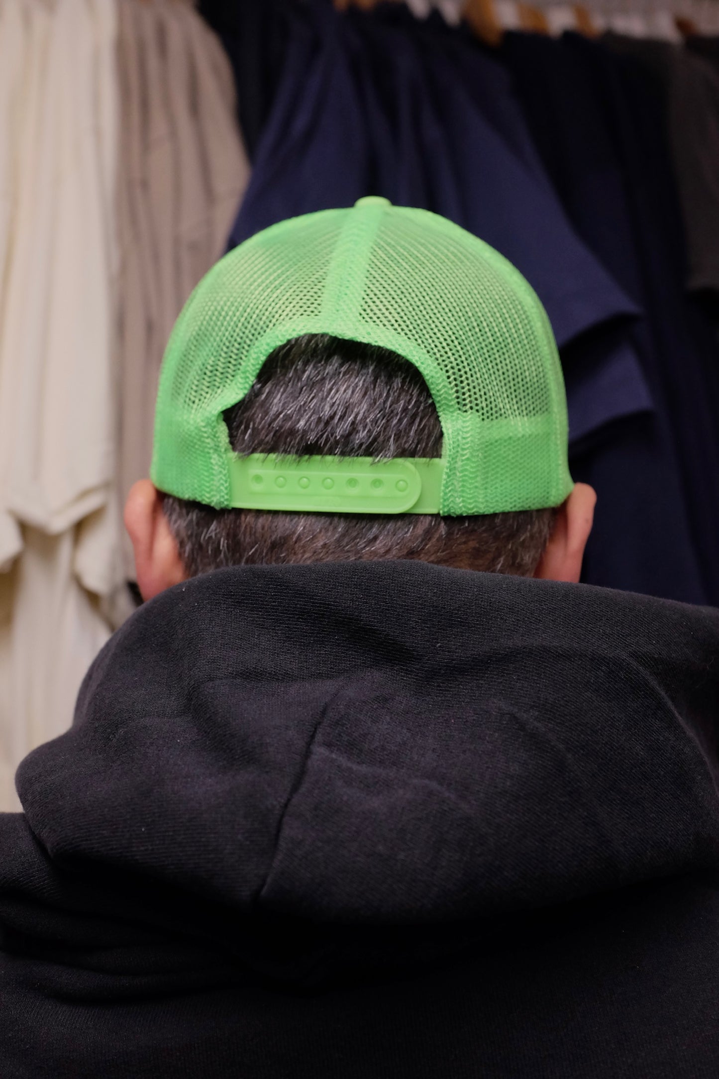 Barroco Lime Green Fluo Hunting Cap