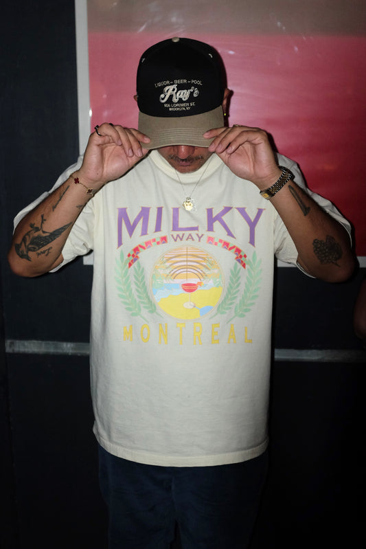 Milky Way Cream T Shirt