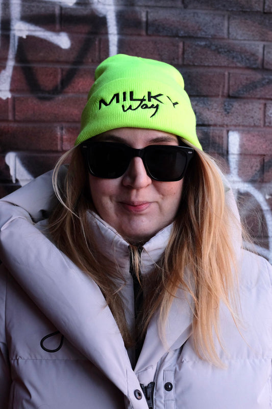 Milky Way Neon Beanie